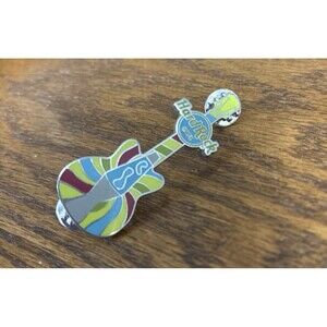 Hard Rock Café “No Location” Groovy Mystery Guitar Series Pin #10